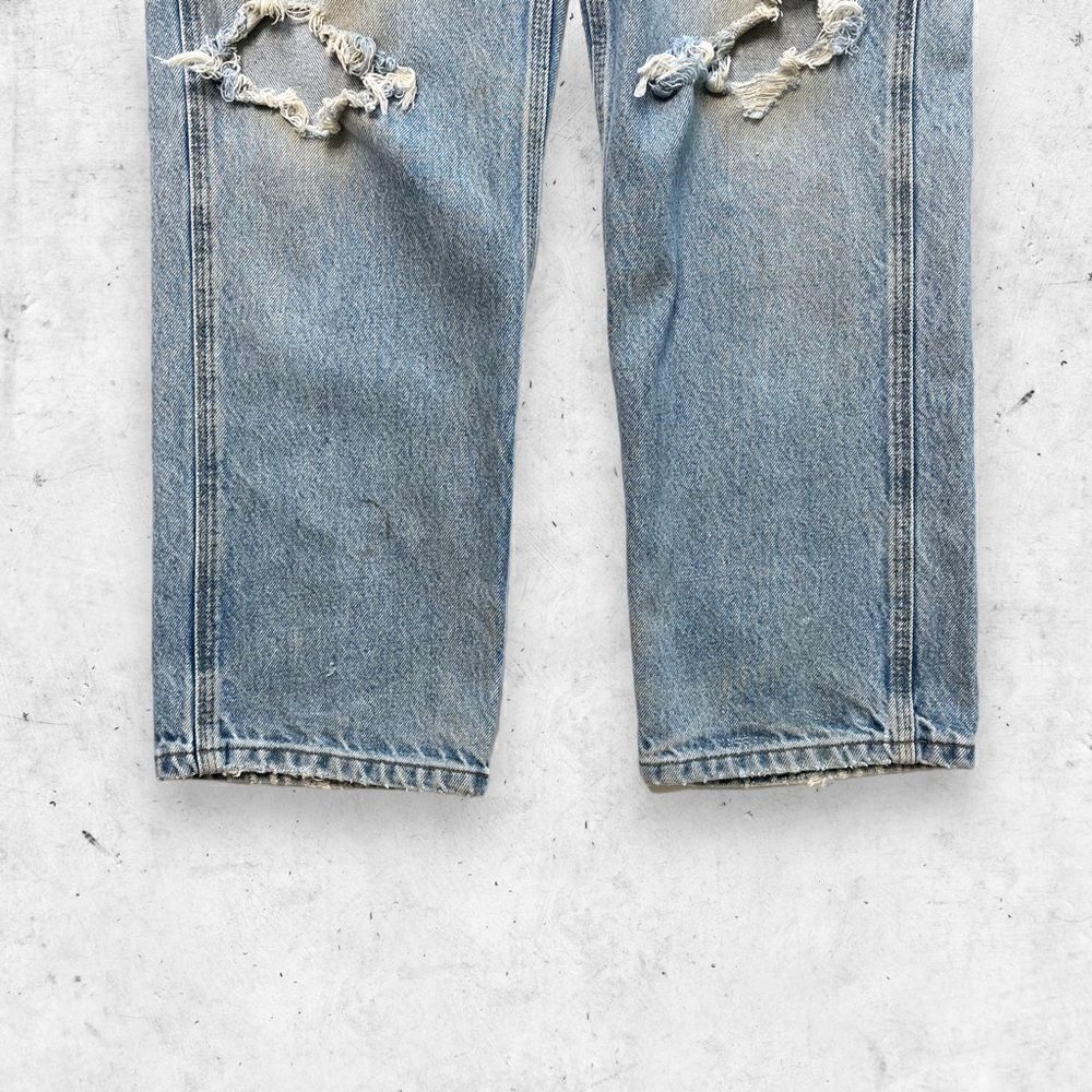 Carhartt Y2K Thrashed Carpenter Jeans, B171, Utility,  Relaxed Fit, 7 Pocket, 34 - Picture 9 of 10